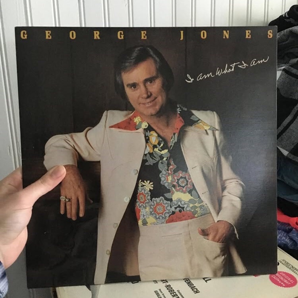 1980 George Jones vinyl record